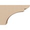 Ekena Millwork 3"W x 9"D x 6"H Classic Yorktown Rough Cedar Woodgrain TimberThane Corbel, Primed Tan CORUR03X09X06YORRCPR - alternate 6